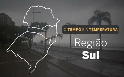 PREVISÃO DO TEMPO: Sul com previsão de onda de calor