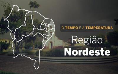 PREVISÃO DO TEMPO: estados do Nordeste vão contar com chuva intensa, nesta sexta-feira (11)
