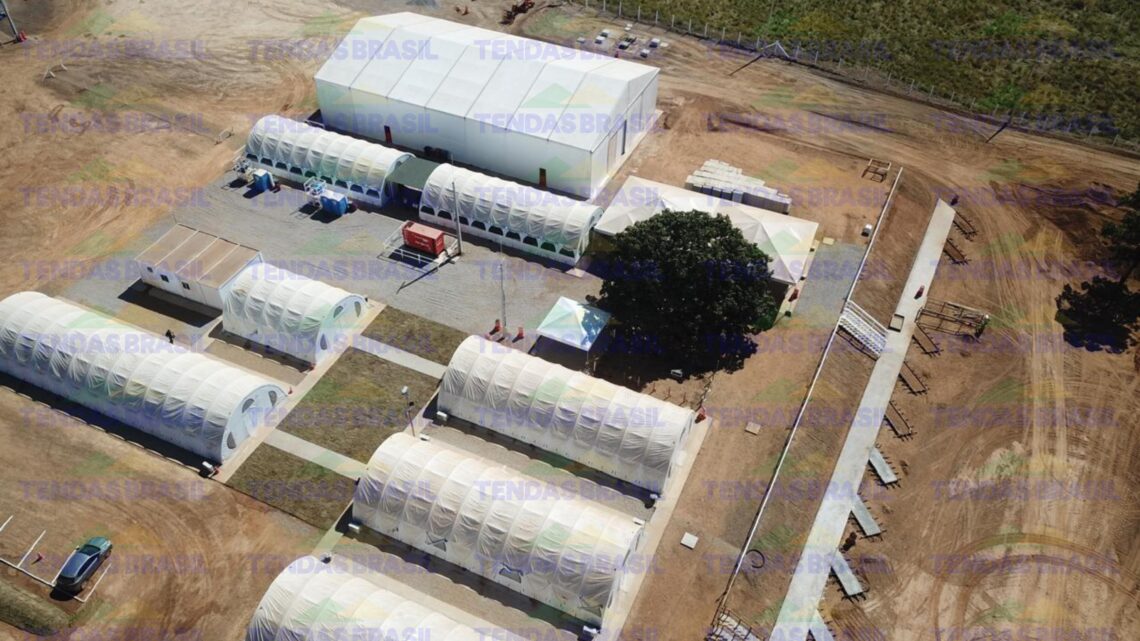 Galpões lonados são soluções para auxiliar obras e indústria