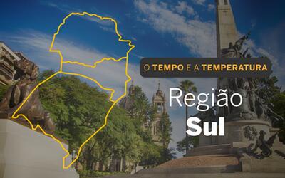 PREVISÃO DO TEMPO: Sul do Brasil não terá chuva na maior parte da região, nesta quinta-feira (20)