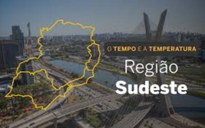 PREVISÃO DO TEMPO: segunda-feira (30) com chuvas em São Paulo