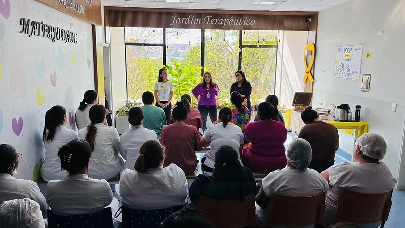 Setembro Amarelo: Hospital Municipal promove bate-papo sobre adolescência em crise