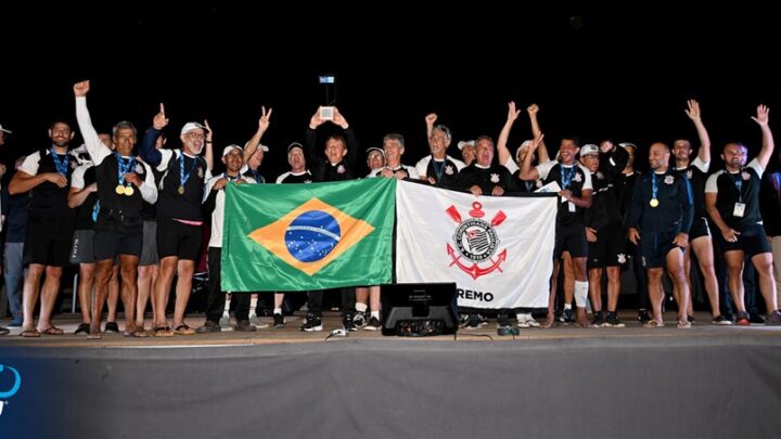 Corinthians é bicampeão no Mundial de Remo Master