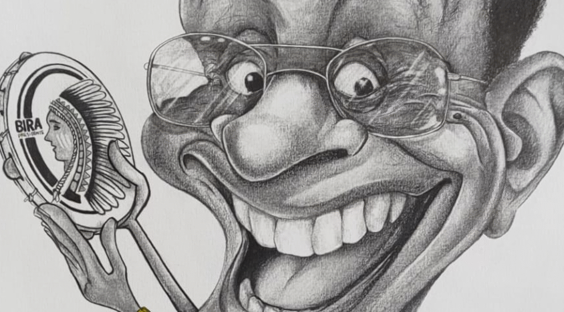 Artista de Nova Odessa tem caricatura exposta no 52º Salão Internacional de Humor de Piracicaba