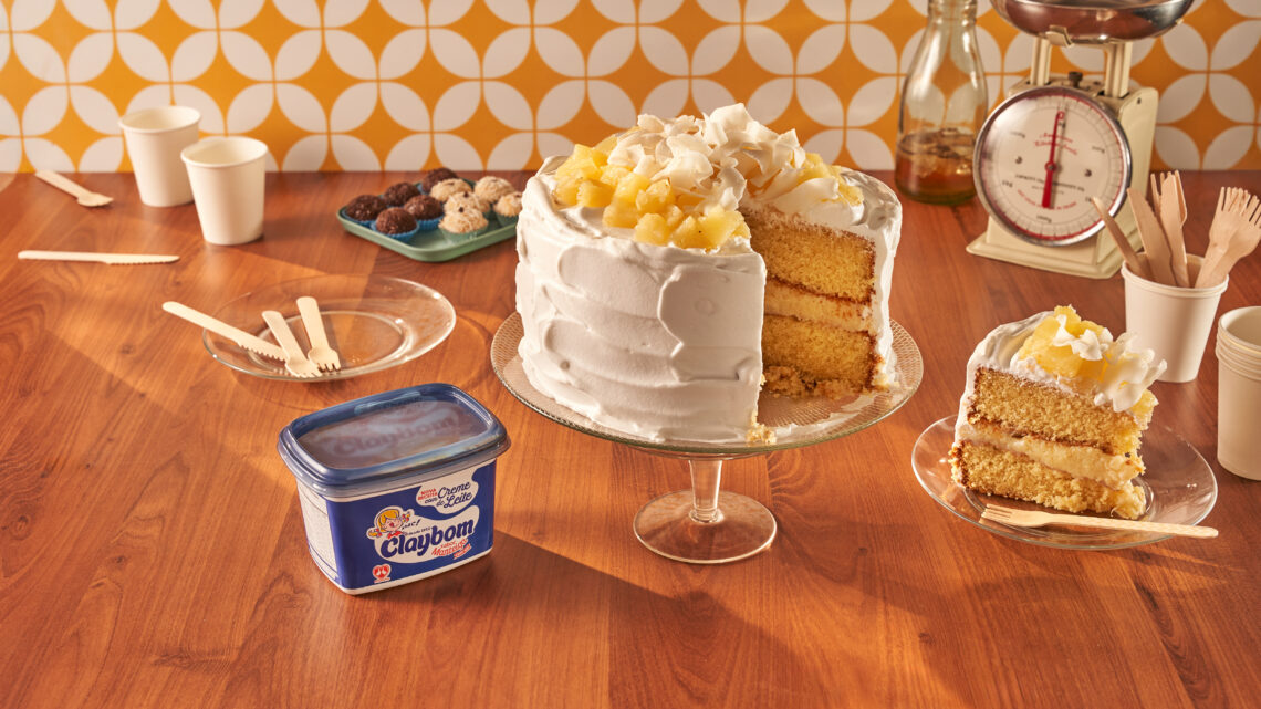 Receita de Bolo de Abacaxi com Coco