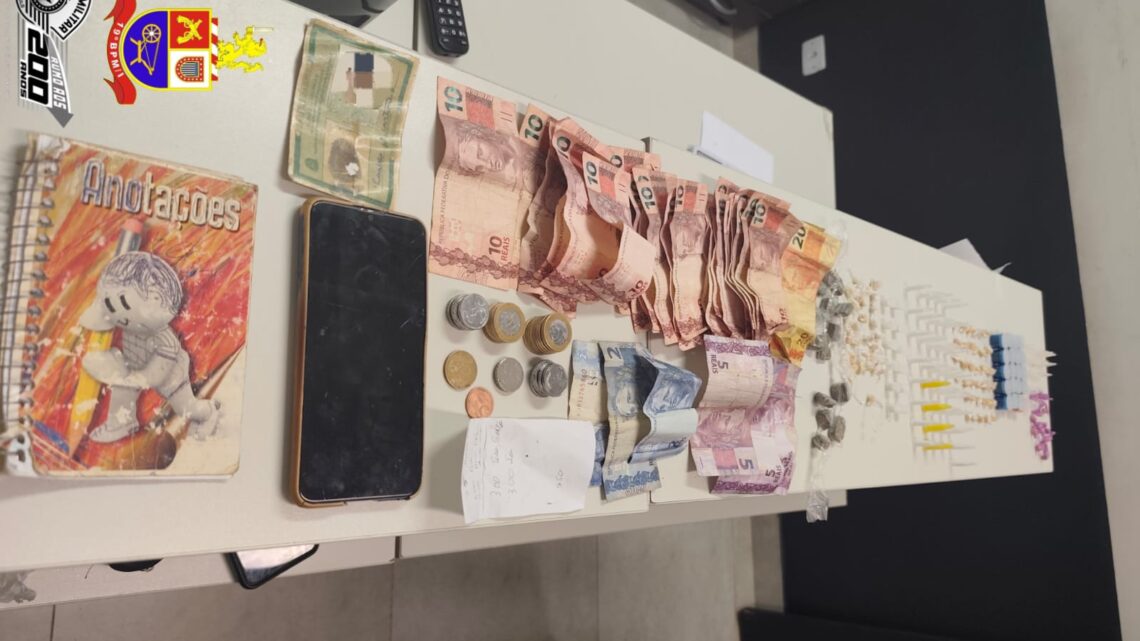 Dois traficantes presos em Santa Bárbara D’Oeste pela PM