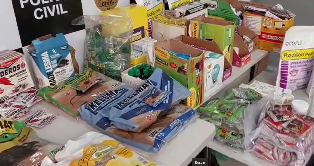 Operação policial prende comerciantes por venda ilegal de agrotóxicos em Itupeva
