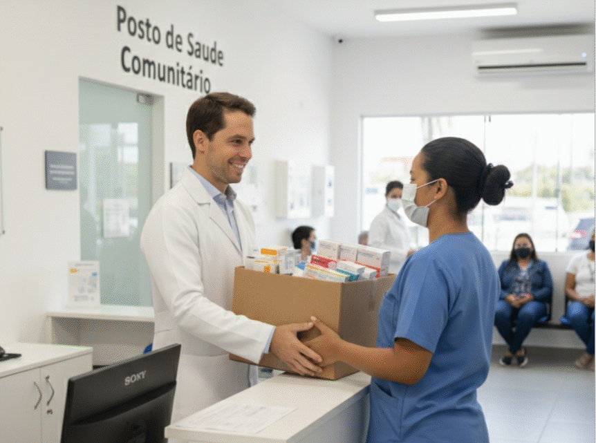 Farmacêutico comenta sobre a logística nas compras da saúde