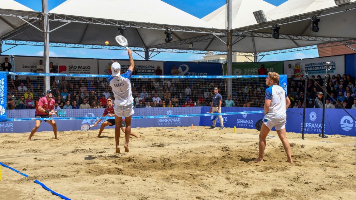 Pan-Americano de Beach Tennis é realizado em Caraguatatuba