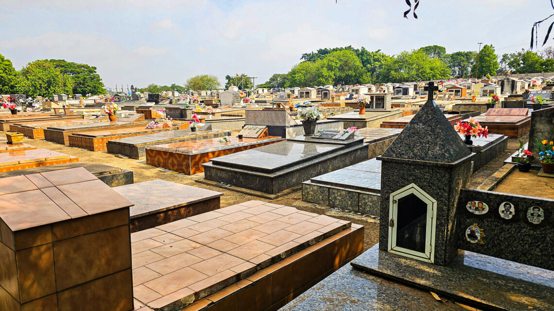 Finados: Cemitérios de Santa Bárbara devem receber cerca de 5 mil visitantes