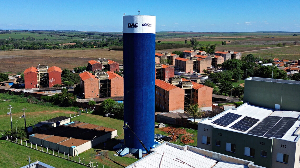 DAE de Santa Bárbara inicia revitalização de reservatórios antigos