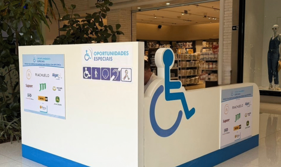 Mercado de Trabalho: Shopping ParkCity promove ação voltada à inclusão de pessoas com deficiência