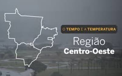 PREVISÃO DO TEMPO: Centro-Oeste com instabilidades nesta quarta-feira (29)