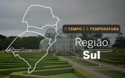 PREVISÃO DO TEMPO: Precipitações atingem os três estados da Região Sul nesta terça-feira (28)