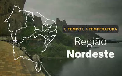 PREVISÃO DO TEMPO: alerta de ventos costeiros e chuvas em partes do Nordeste neste sábado (4)