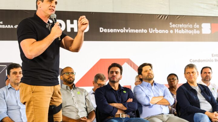 Prefeito Rafael Piovezan e governador Tarcísio de Freitas entregam 186 novas moradias do Residencial Jaçanã, em Santa Bárbara d’Oeste