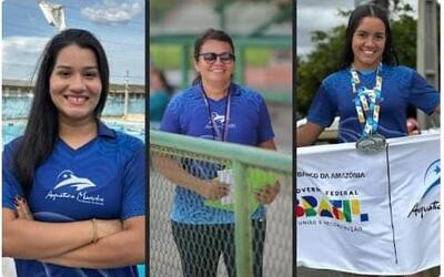 Roraimenses são convocadas para representar o Brasil na Copa Pacífico de Natação