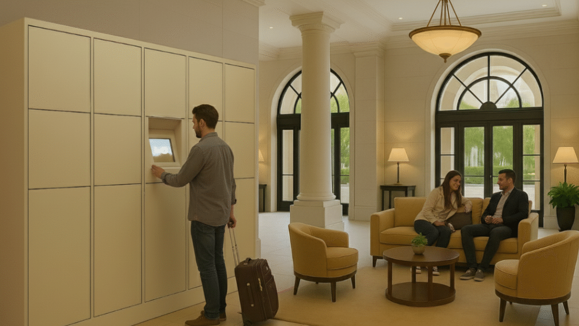 Guarda-malas inteligente se torna aliado do setor hoteleiro