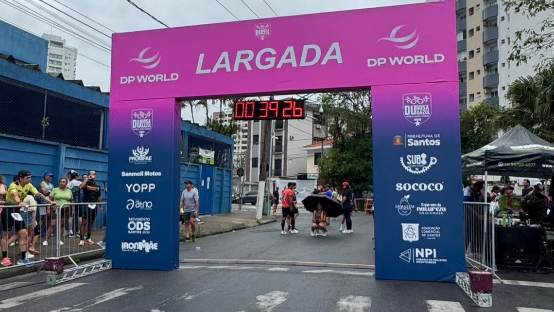 Du Rosa & Azul + Kids 2025 reúne centenas de atletas e famílias em Santos