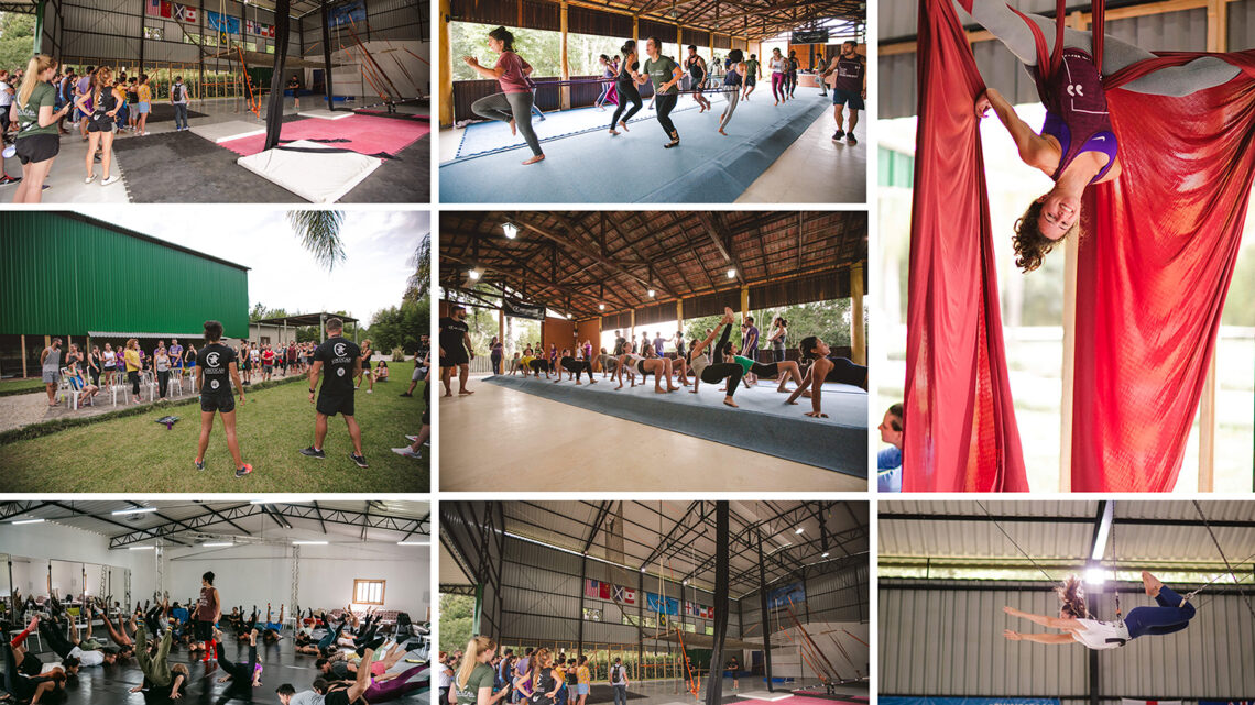 Circocan realiza camp de treinamento em circo em Mandirituba, no Paraná