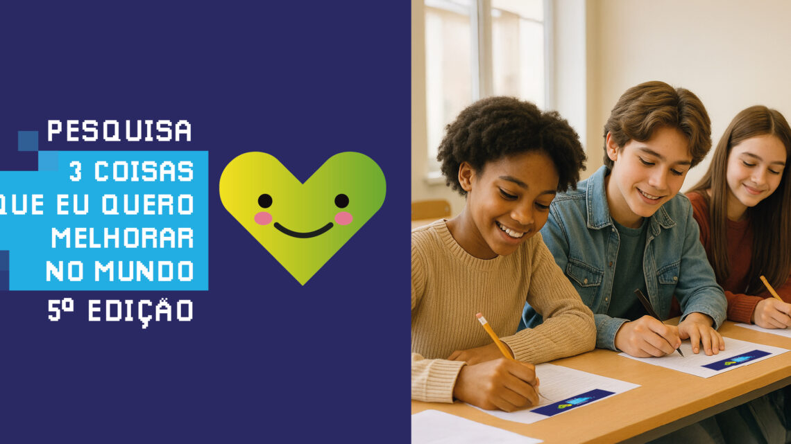 Crianças e jovens querem educação, empatia e fim da fome