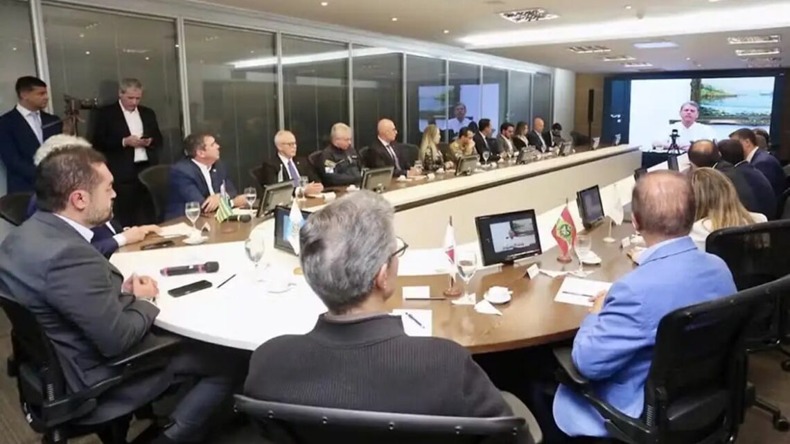 Governadores criam “Consórcio da Paz” para unir forças contra o crime organizado