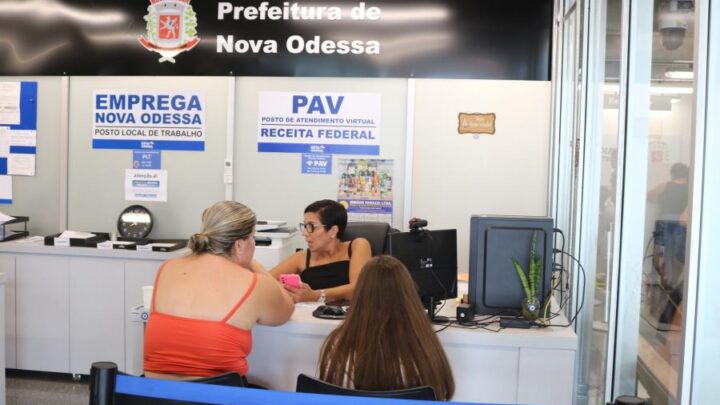 Nova Odessa oferece 30 novas oportunidades de emprego