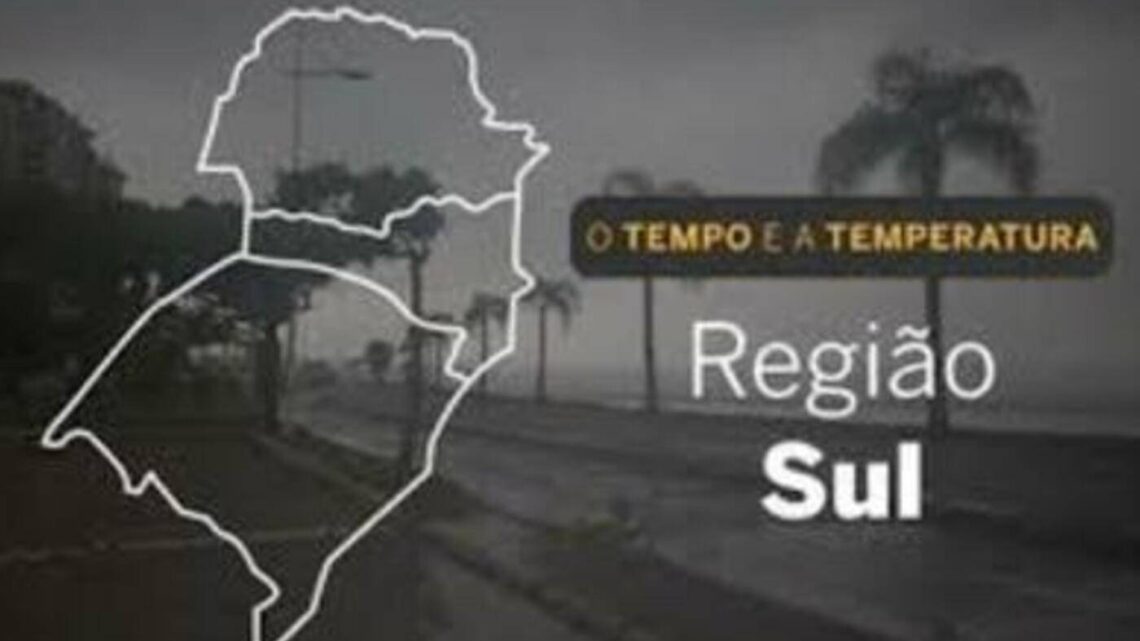 PREVISÃO DO TEMPO: Variação de clima marca o Sul nesta quinta-feira (27)