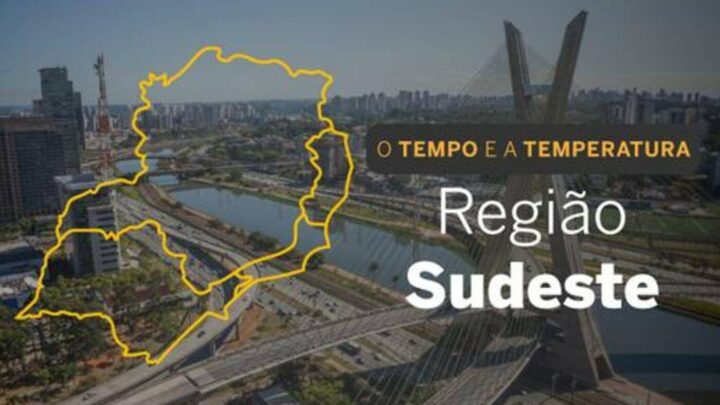 PREVISÃO DO TEMPO: quarta-feira (5) chuvosa e com possibilidade de granizo no Sudeste