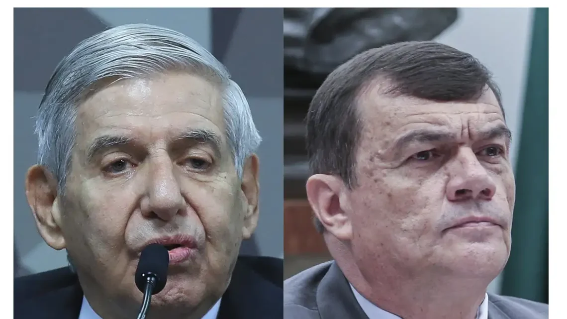 Heleno e Paulo Sérgio são presos para cumprir pena por trama golpista