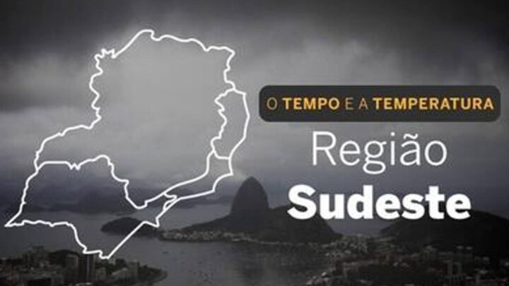 PREVISÃO DO TEMPO: Tempo firme predomina em parte da Região Sudeste, com chance de chuvas isoladas nesta quinta-feira (27)
