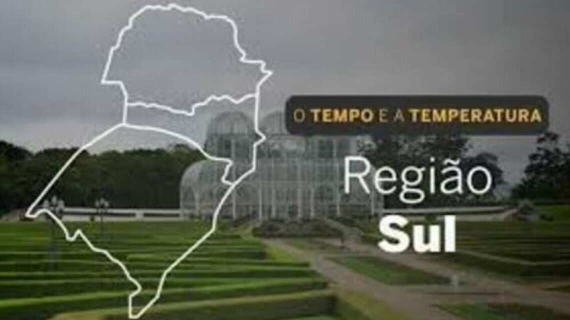 PREVISÃO DO TEMPO: Instabilidade marca o Sul do país nesta terça-feira (4)