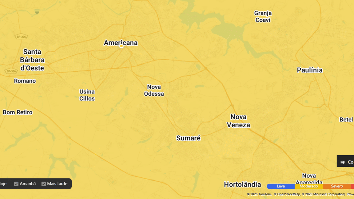 INMET emite aviso de tempestade com risco potencial para chuvas intensas e granizo