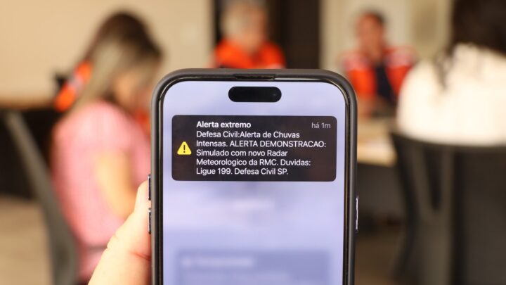 Hortolândia inaugura sala de gerenciamento de crise, durante simulado de evento climático severo