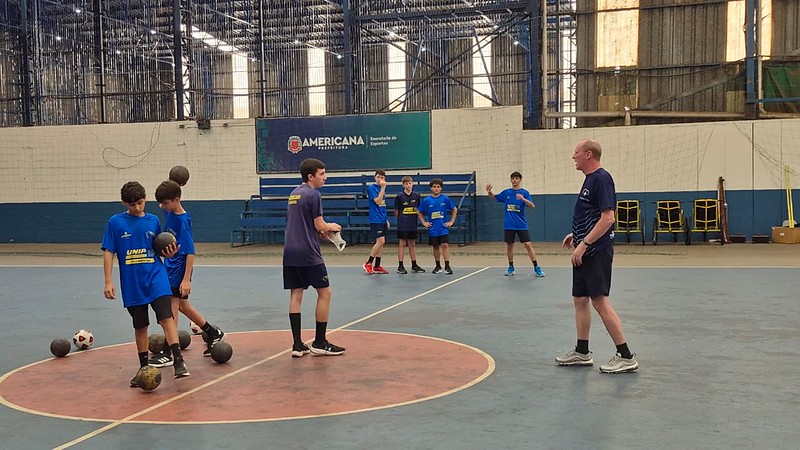 Handebol masculino de Americana realiza seletiva para novos atletas neste sábado no Centro Cívico