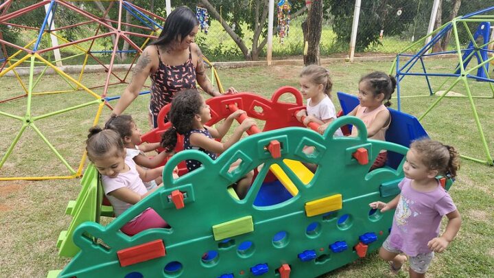 Escolas de Americana começarão 2026 com novos parques infantis