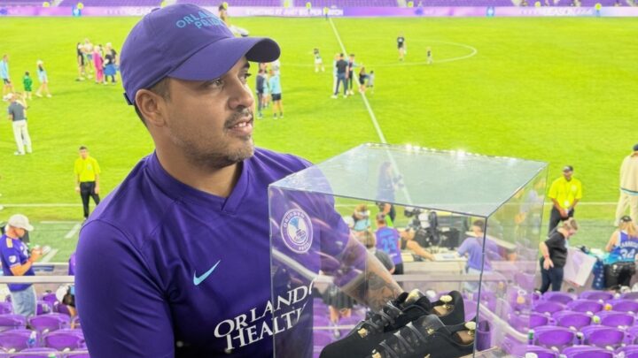 Artista brasileiro expõe tênis de US$ 50 mil em Orlando