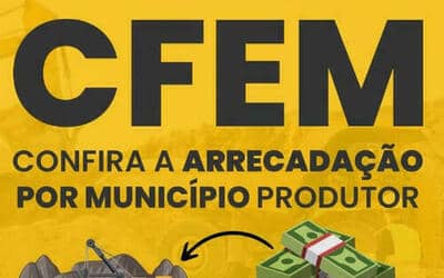 CFEM: mais de R$ 443 milhões são repassados a estados e municípios produtores, em junho