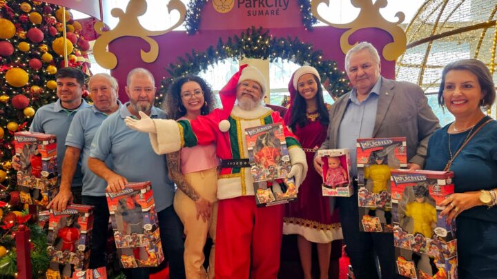 Natal – Shopping ParkCity Sumaré recebe ação solidária e distribui 1.200 brinquedos