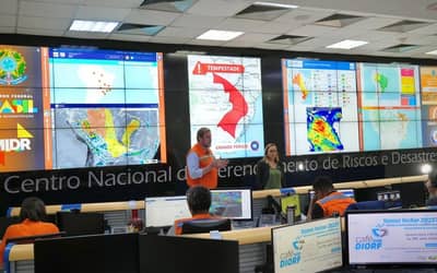 MIDR alerta população para forte tempestade no Sul e Centro-Oeste