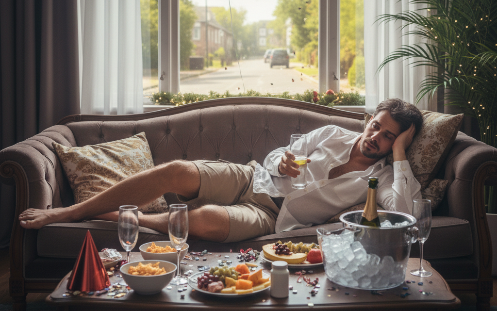 Essencial Pós-Festa: O Guia de Combate à ressaca
