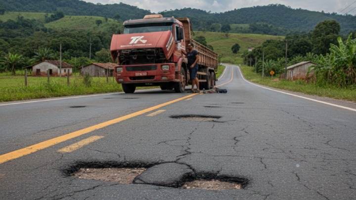 Inflação e estradas ruins impulsionam IA no frete em 2026