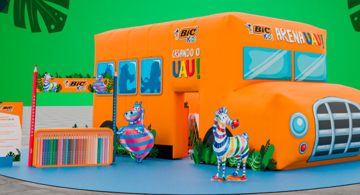 BIC Kids apresenta novas linhas de lápis de cor em ativação