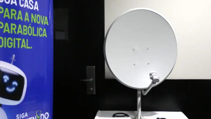 Moradores de 108 cidades já podem agendar a instalação gratuita de parabólicas