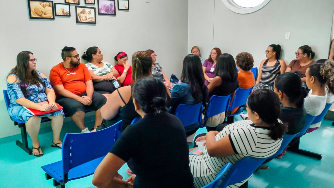 Visita à maternidade reúne número recorde de 12 gestantes em Santa Bárbara