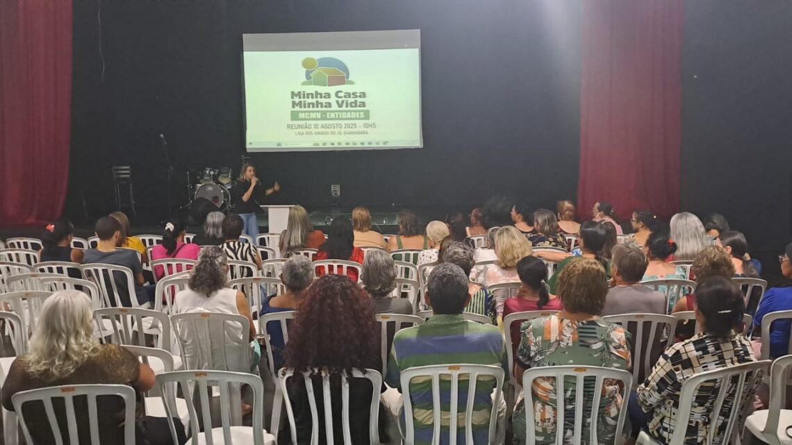 Modalidade Entidades do Minha Casa Minha Vida mobiliza famílias em Goiânia