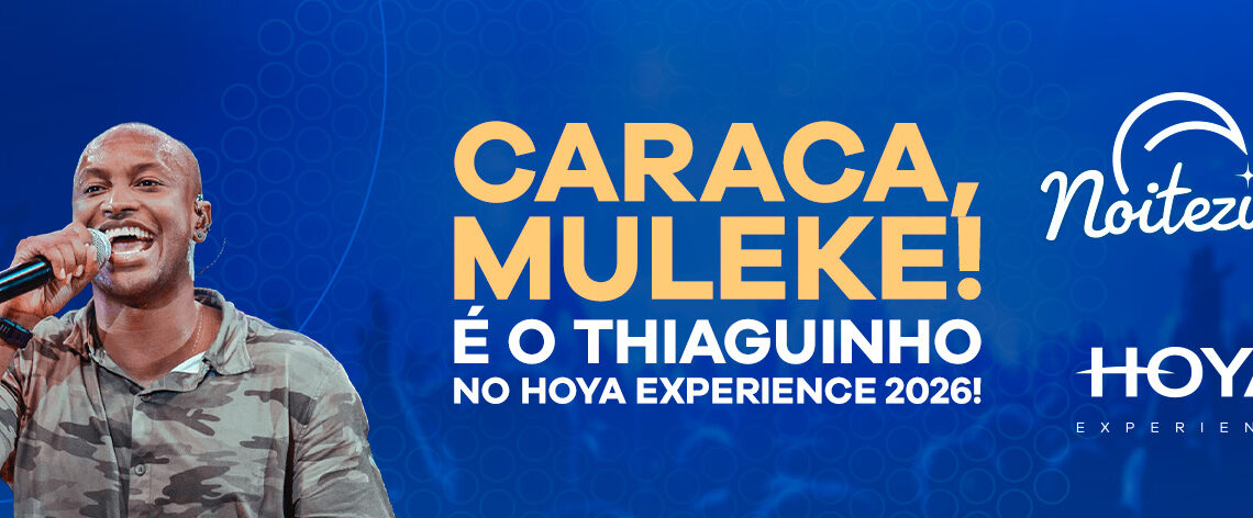 Thiaguinho é a atração da 2ª edição do HOYA Experience