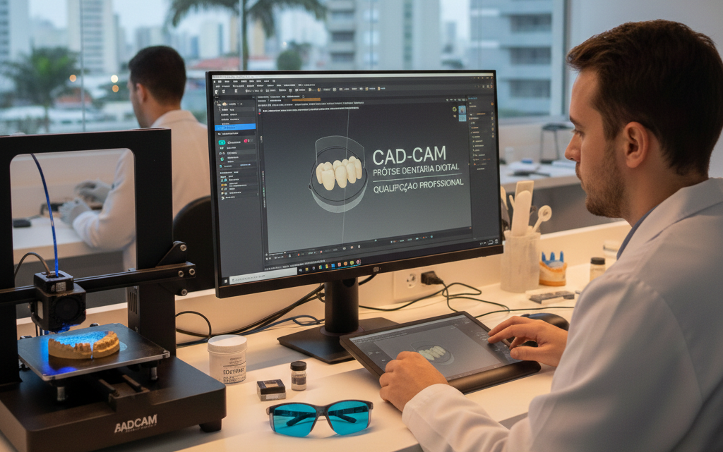 Formação técnica em CAD-CAM amplia mercado profissional