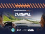 Operação Carnaval 2026: PRF intensifica fiscalização de rodovias