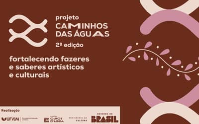 Publicado edital de seleção para a 2ª edição do projeto Caminhos das Águas!
